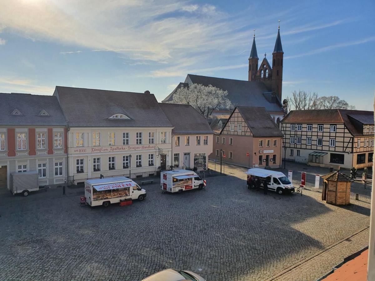 Cafe Schroeder Ferienwohnung Kyritz Exterior foto